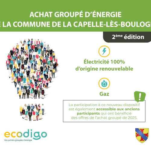 ACHAT GROUPÉ D’ÉNERGIE – 2ème édition